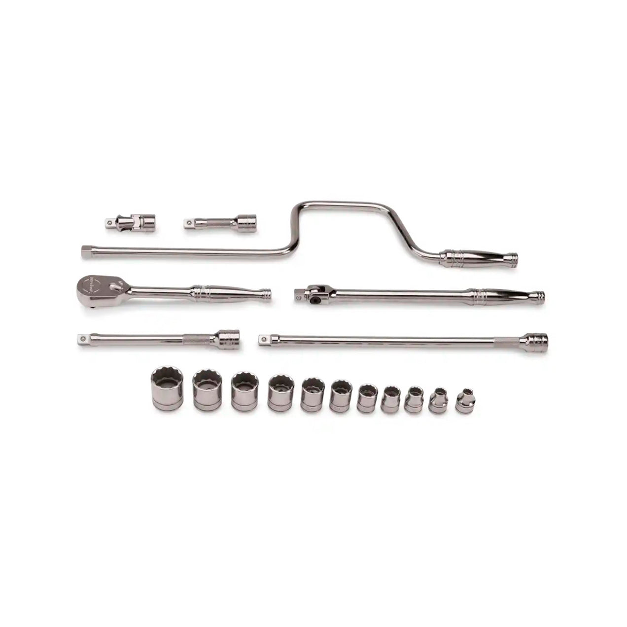 Set poligonal C-3/8" 18 piezas