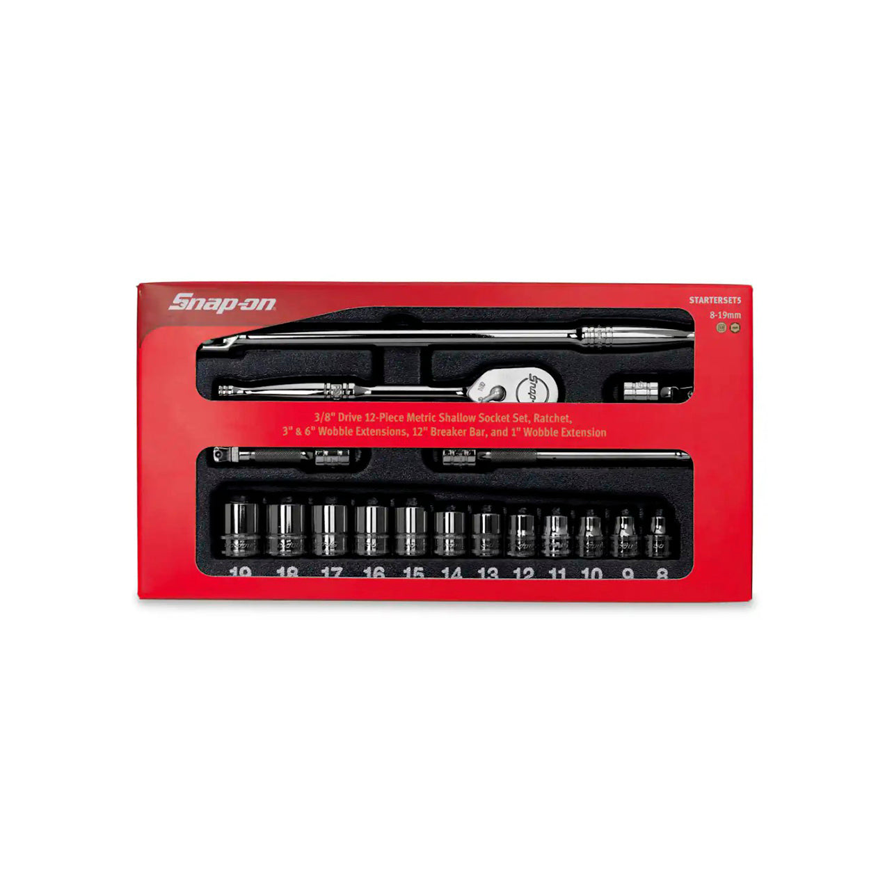 Set métrico C-3/8 17 piezas