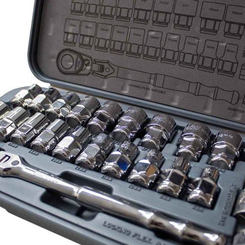 Set de Dados Pass-Thru C-3/8" - 11 Piezas