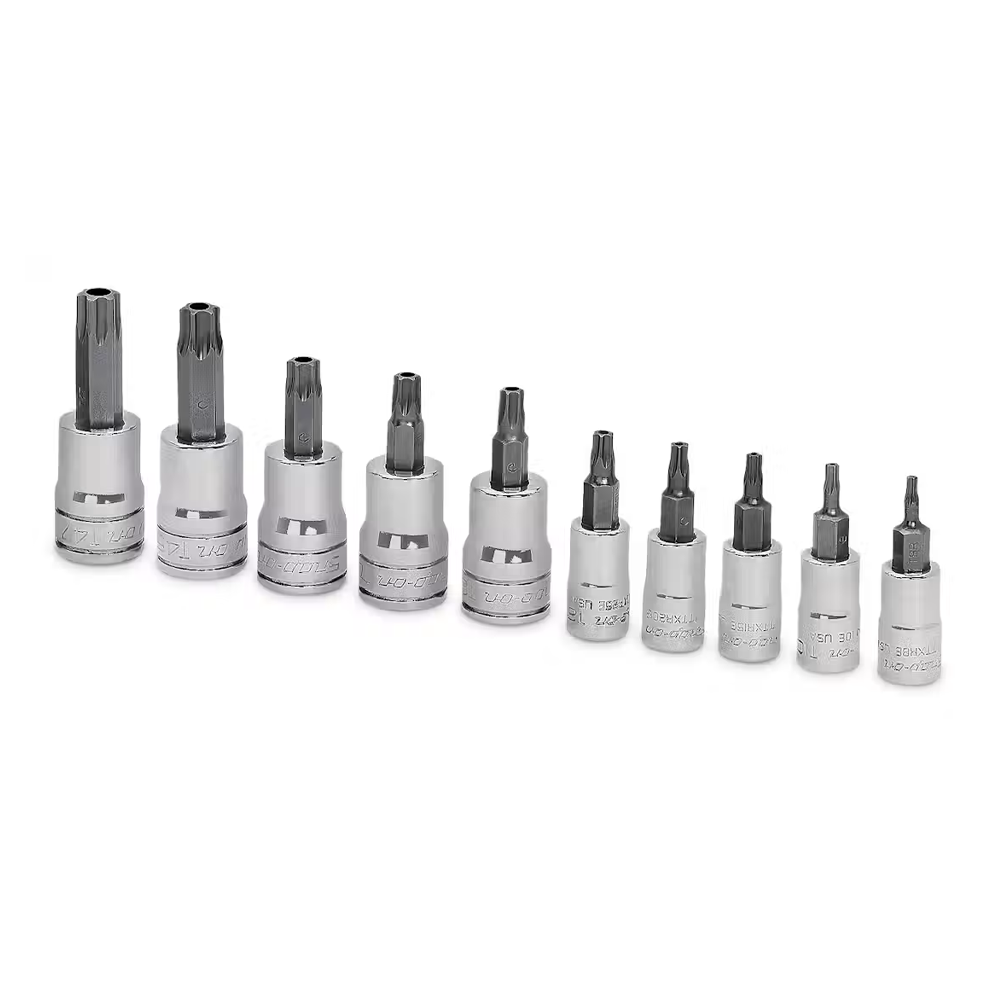 Set de Dados Torx de Seguridad T8 A T50