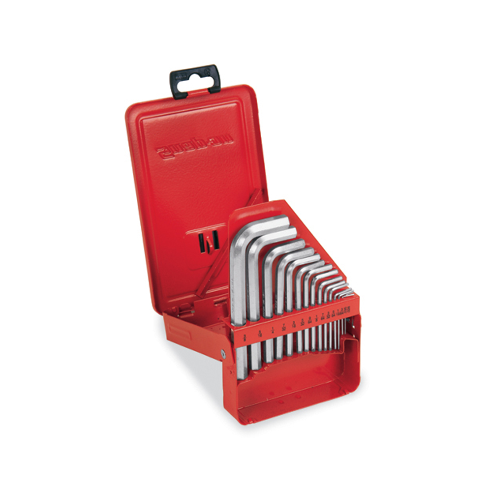 Kit de Llaves Hexagonales en L Zinc - 15 Piezas
