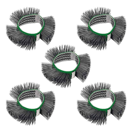 Pack 5 Ruedas de Alambre Fino 4"