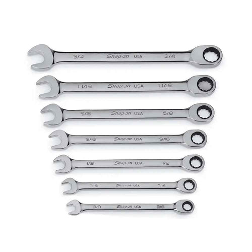 Set de Llaves Combinadas Chicharra 3/8" A 3/4"
